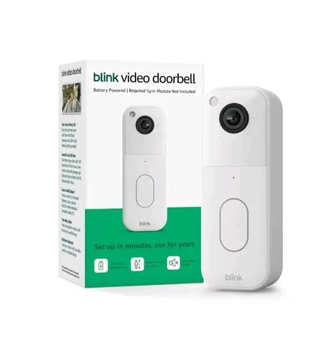 Blink Video Doorbell Camera Battery Powered (FACTORY SEALED)