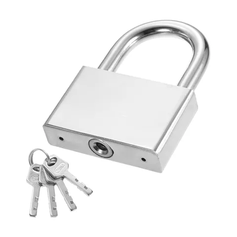68 x 91.5mm Heavy Duty Lock Alloy Steel High Security Padlock with 4 Keys