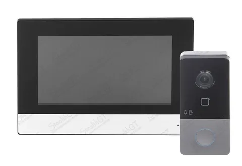 IP PoE Video Intercom Kit- 2MP Doorbell Camera + Color Video Monitor