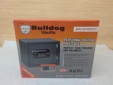 Bulldog BD1090F Personal Digital Fire Safe w/ Shelf 12-Key 12"x15"x12"