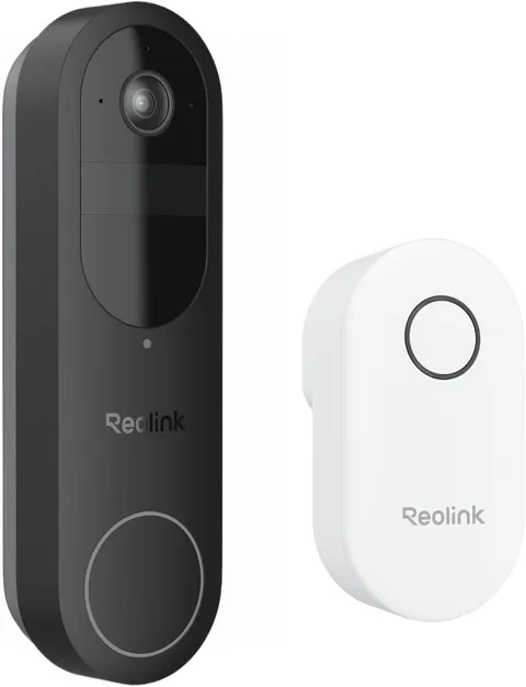 Video Doorbell Camera with Chime, 1:1 Head-To-Toe View, 2.4/5 Ghz Wifi, Person/V