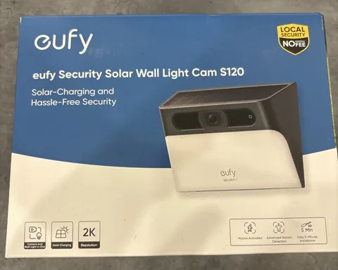 eufy Security Solar Wall Light S120 Cam (2K)