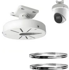 Aluminum Alloy CCTV Pole Mount for Dome Cam,Universal Dome Cameras Mounting J...