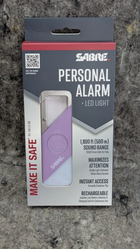 🔥NEW🔥Sabre Personal Alarm & led light Portable Safety & Security led Brand NEW