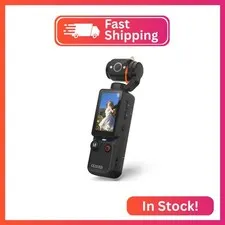 CGXUED Vlogging Camera, Mini Camcorder, Portable Handheld Video Camera