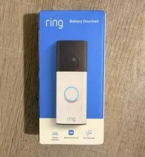 Ring Battery Doorbell Camera (2026 Model) 2K - Speckled White - New, Sealed