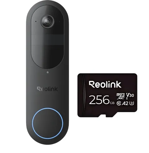 Battery Video Doorbell (2nd Gen) with 256GB microSD Card – 2K 4MP, Wireless & Wi