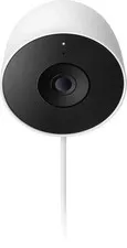 Google Nest Cam Outdoor (wired, 2nd gen) 2K Video & Gemini 1-Pack - Snow VG READ