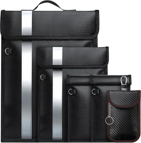 Faraday Bags EMP Proof,Anti-Tracking Faraday Bag For Phones&Laptops & Tablets