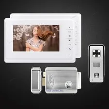 7inch Video Door Entry Phone Call System with IR Night Vision for Home Security