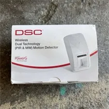 DSC PowerG PG9984P Wireless Dual-Tech PIR & MW Indoor Motion Detector White