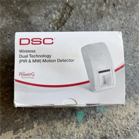 DSC PowerG PG9984P Wireless Dual-Tech PIR & MW Indoor Motion Detector White