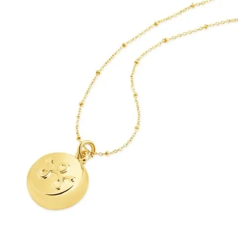 Smart Jewelry - Personal Safety Device - Necklace Gold