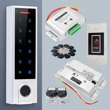 HOMSECUR APP WIFI Password Access Control Set Surface Mount Drop Bolt Lock
