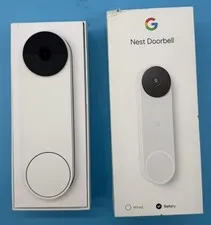 Google GA01318-US Battery Powered Nest Smart Doorbell - HDR (MAC003147)