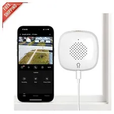 Comprehensive Home Protection: 3MP Window Camera with Local & Cloud Storage