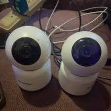 Brookstone (HD Wifi Camera) E. Model *Night Vision and Motion Detection* White