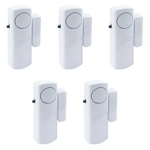 Door Window Alarm, 90dB Wireless Sensor Door Window Burglar Alarm for Home Se...