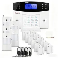 24pcs Wireless DIY Home Burglar Alarm System, 4G WiFi GSM, No Monthly Fee,Hom...