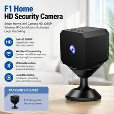 Mini Wireless Security Camera Indoor HD 1080P Night Vision Motion Detection WiFi