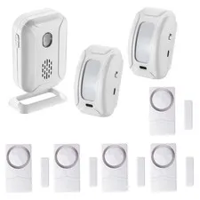 Wireless Home Alarm PIR Motion Sensor System Infrared Detector Security New