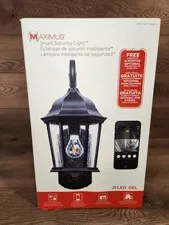 Maximus SPL11-07A1W4-BKT Smart Security Camera NEW