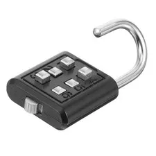 Outdoor Weatherproof Zinc Alloy Combination Lock for Locker and Toolbox Use