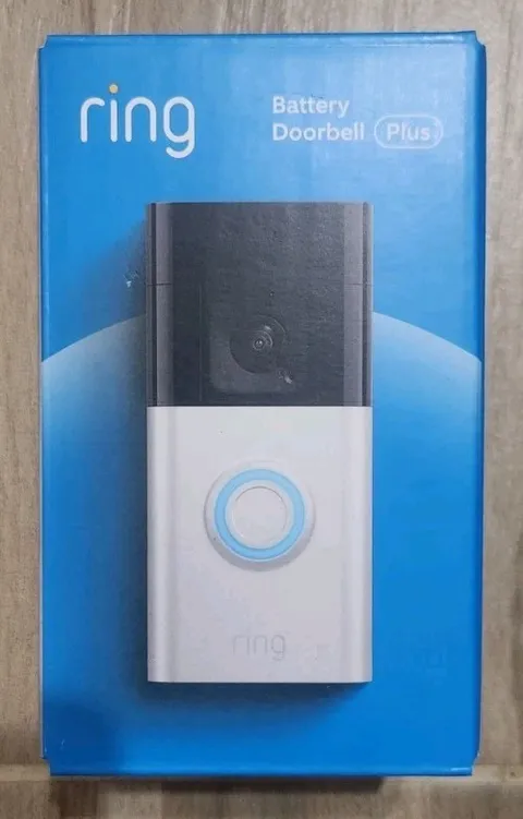 Ring - Battery Doorbell Plus Smart Wifi Video Doorbell Satin Nickel