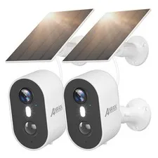 5MP Solar Cameras Wireless Outdoor for Home , 2PCS