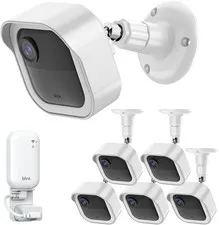5 PACK Blink Outdoor Camera Mount with Sync Module Outlet Wall Mount, White