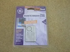 GE Magnetic Window Alarm Wireless Works on Doors Shed Garages NEW