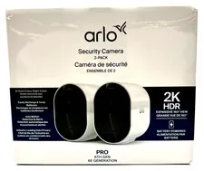 Arlo Pro 6 2-Pack Security Cameras 2K HDR Wireless