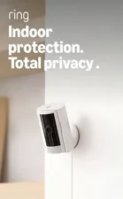 Ring Indoor Cam 1080p Wi-Fi IP Indoor Security Camera White Manual Privacy Cover