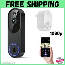 Ring Video Doorbell 1080p HD Camera WI-FI Night Vision Motion Detection Wireless