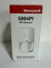 Honeywell 5894PI Wireless PIR Motion Detector 80 lb Pet-Immunity New