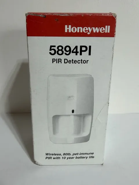 Honeywell 5894PI Wireless PIR Motion Detector 80 lb Pet-Immunity New