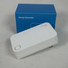 Ring Alarm Range Extender 2nd Gen for Wifi Home Security Systems 5AT2S8 White