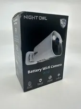 NIGHT OWL CAM-BWNIP4-BU No-Wire (Battery) 2K Spotlight Cameras with 2-Way Audio