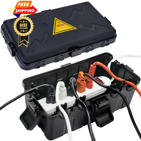 Hrensaw Medium Outdoor Electrical Medium, Black
