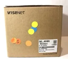 Hanwha Techwin PNF-9010RV 12MP 360° Fisheye IP Camera Wisenet New Open Box