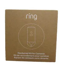 Ring Hardwired Kit for Cameras White NEW SEALED