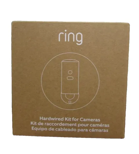 Ring Hardwired Kit for Cameras White NEW SEALED