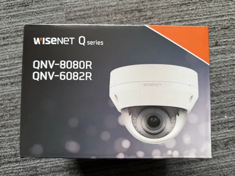 Hanwha Vision QNV-8080R 5MP Outdoor Network Dome Camera with IR