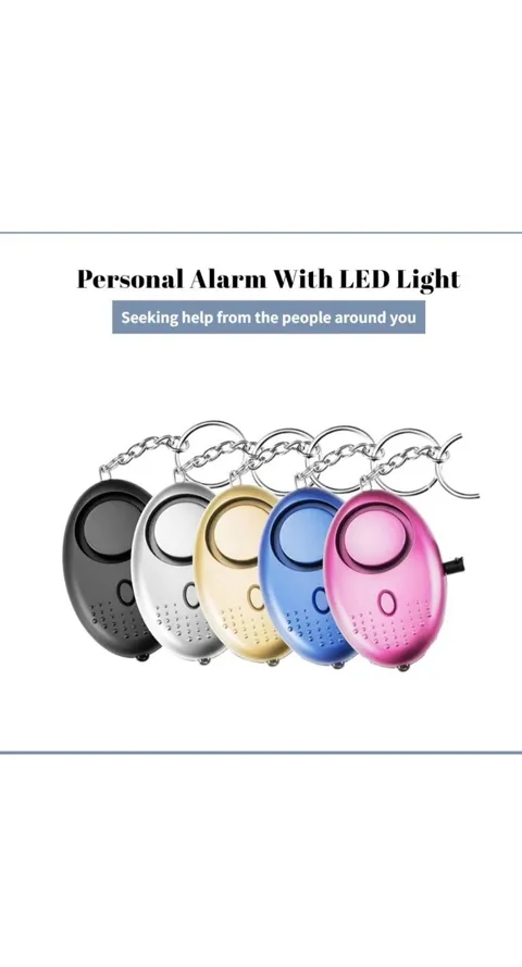 Personal Alarm 130DB Panic- Attack- Safety- Security 
