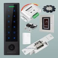 HOMSECUR IP66 APP WIFI RFID Access Control Set NC Strike Lock