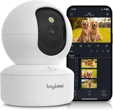 Indoor Camera - 2K Pet Camera, 5G/2.4Ghz Wifi Cam for Baby Monitor with Phone Ap