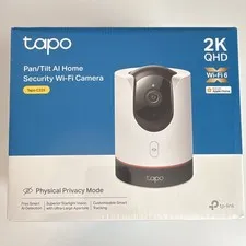 TP-Link Tapo C225 Pan/Tilt 2K QHD Wi-Fi Indoor Cam Night Vision 2-Way