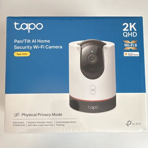 TP-Link Tapo C225 Pan/Tilt 2K QHD Wi-Fi Indoor Cam Night Vision 2-Way
