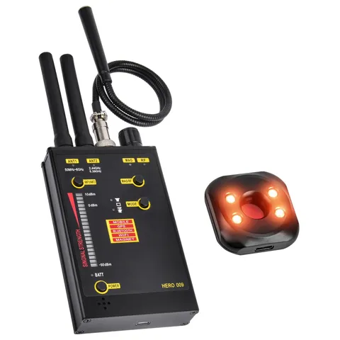 Hidden Camera Detector, Hero-009 RF Bug Finder, Dual Antenna 5GHz Accurate Wi...