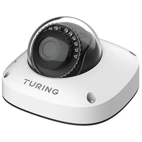 Turing 4MP Dome IP Camera TI-NCD04A4 Outdoor/Indoor Weatherproof SD Card POE